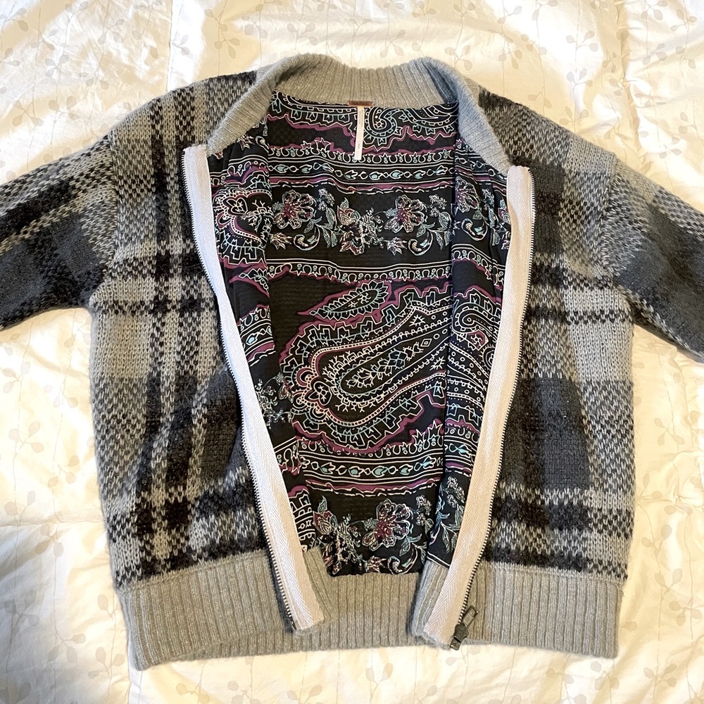 Free People Sweater Jacket (Small)